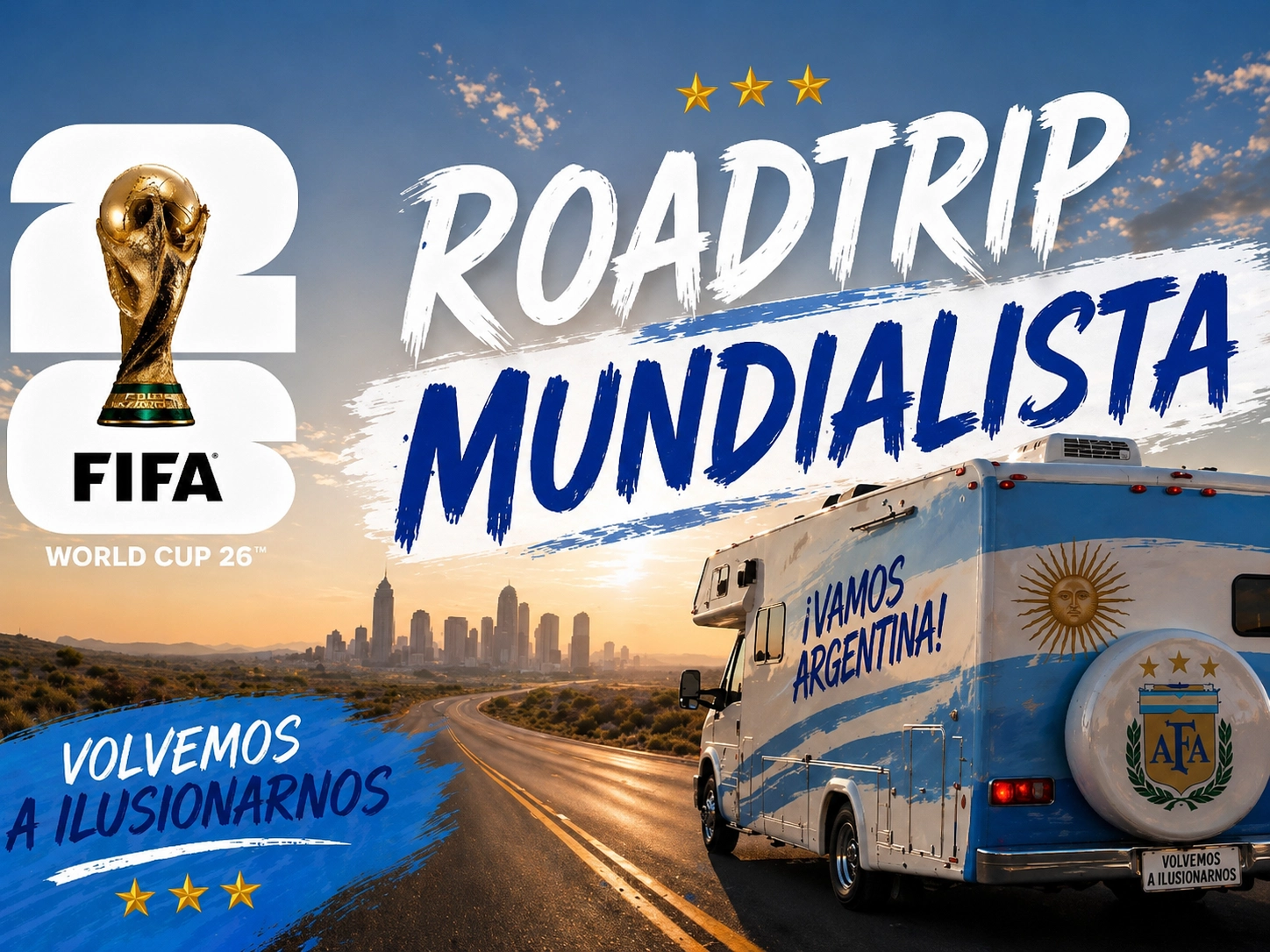 Creadores argentinos volverán a seguir a la Selección en el Mundial 2026. Un proyecto impulsado por Peek Latam junto a AlphaX Sports y la Televisión Pública Argentina.