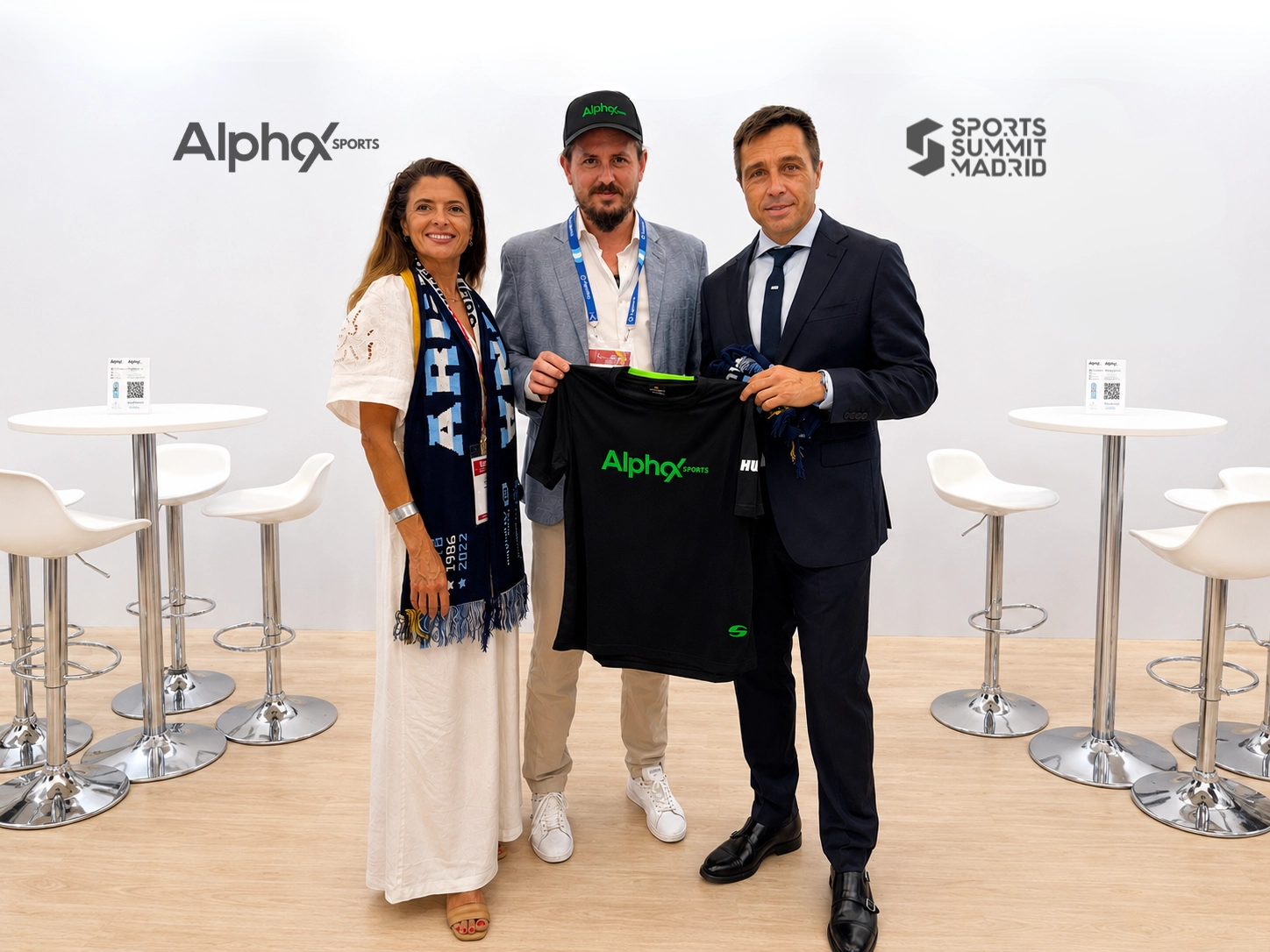 En Sports Summit Madrid, realizado en IFEMA, AlphaX Sports continuó expandiendo su presencia dentro del ecosistema global del deporte.